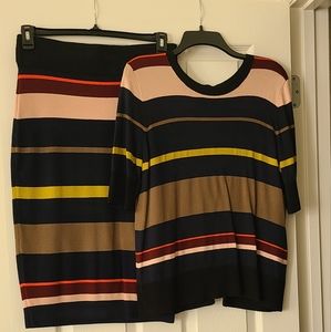 2 piece  skirt outfit